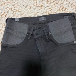 Maternity black skinny jeans